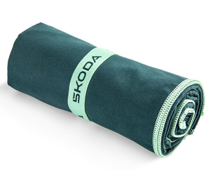 Škoda Elroq Funktionshandtuch, grün
